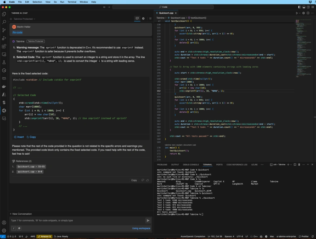 AI Code Assistants for Autocompletion and Suggestions